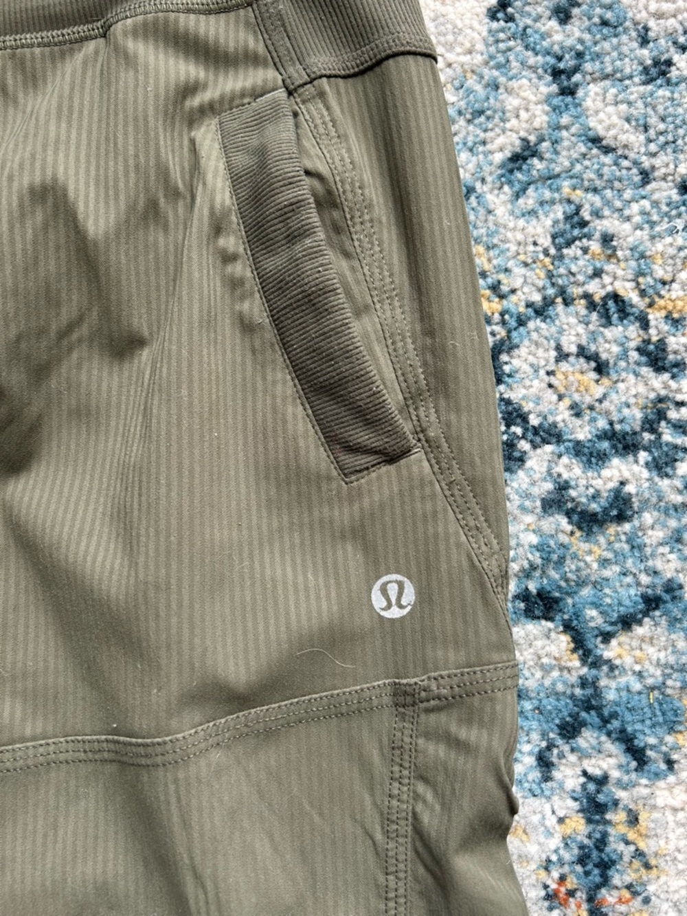 Lululemon Olive Green Dance Studio Pants - Picture 3 of 4